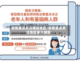 疫情重点关注哪些地区／疫情重点关注地区多久解除