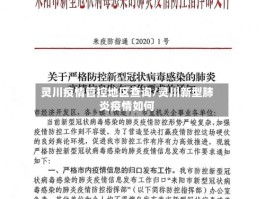 灵川疫情管控地区查询／灵川新型肺炎疫情如何