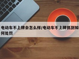 电动车不上牌会怎么样／电动车不上牌抓到如何处罚