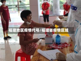 福建地区疫情代号／福建省疫情区域